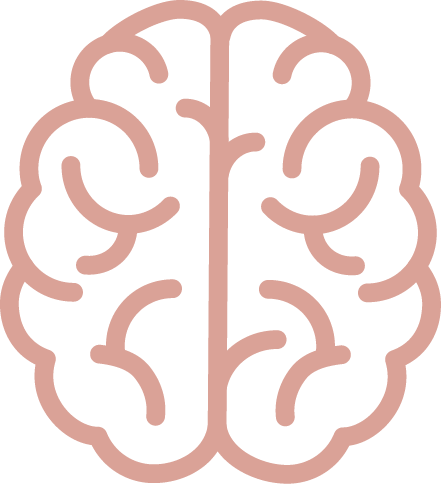 Illustration af hjerne og sparring